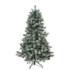 Kunstigt Frost Juletræ m/Lys, 180 cm