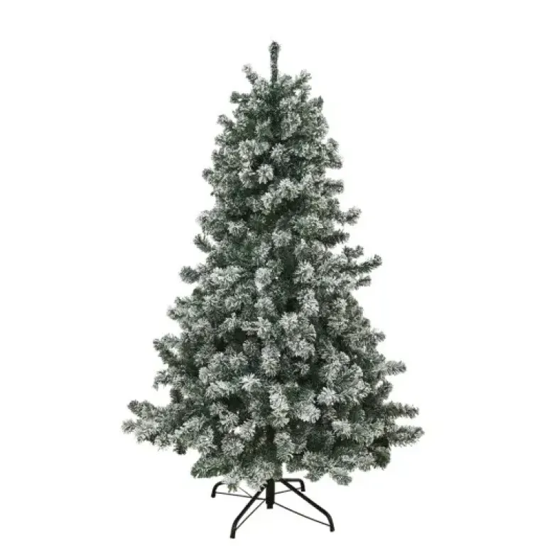 Kunstigt Frost Juletræ m/Lys, 180 cm