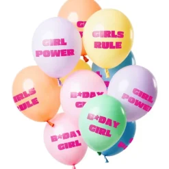 Latex Balloner, Pastel "B-Day Candy Girl" Buket