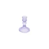 Lavendel Glas Lysestageholder, 10.5 cm