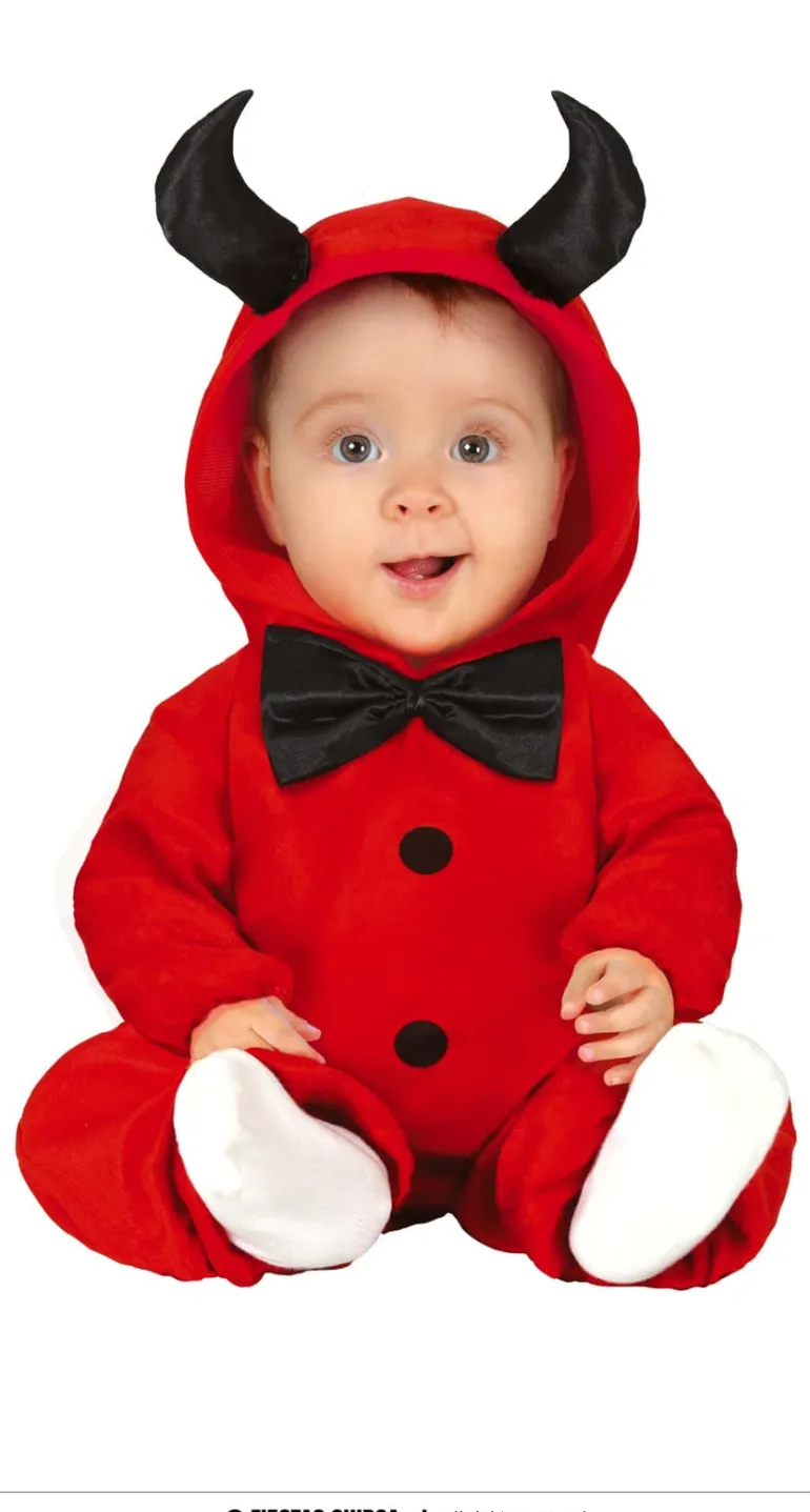 Lille Rødt Djævle Jumpsuit