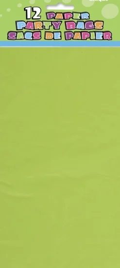 Limegrønne Papirsposer