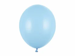 Lyseblå Balloner 30 cm, 50 stk.