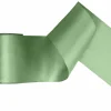 Lysegrønt Satinbånd "Sage", 100 mm