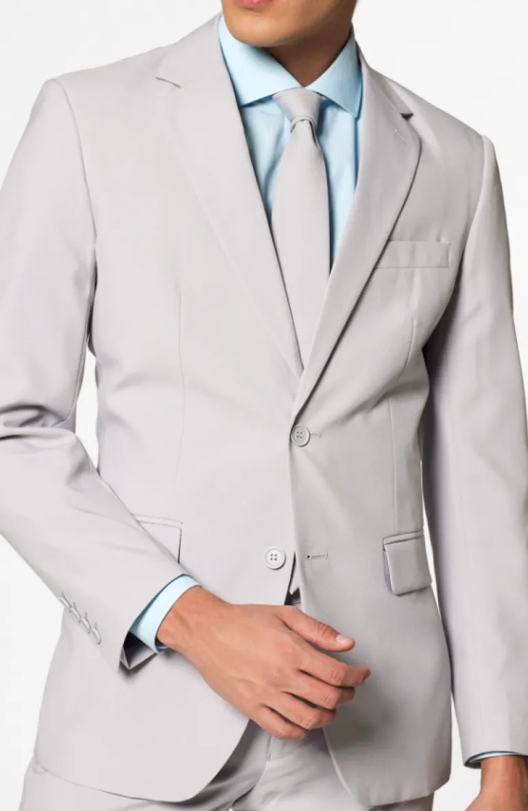 Lysegråt Jakkesæt - OppoSuits®