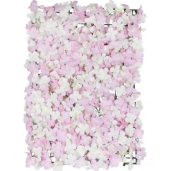 Lyserød Plade t/Kunstig Blomstervæg, 40 x 60 cm
