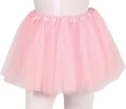 Lyserødt Tylskørt Til Børn (Tutu) - Kort Model (30cm)