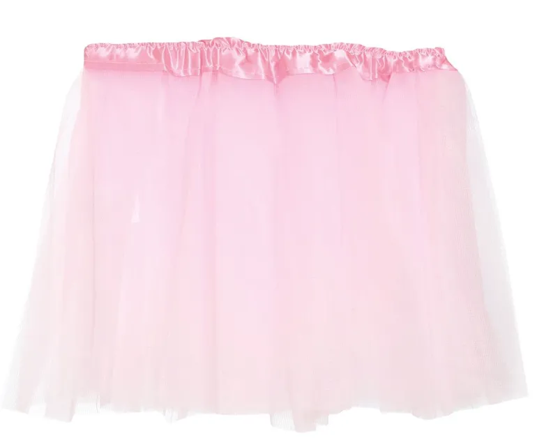Lyserødt Tylskørt Til Børn (Tutu) - Kort Model (30cm)