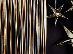 Matguld Glimmerforhæng Folie 90x250cm