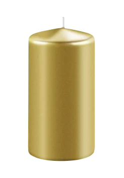 Metal Bloklys 5x7cm - Guld