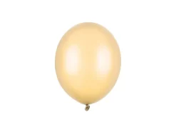 Metallic Bright Orange Latexballon, 12 cm