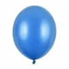 Metallisk Blå Balloner "Cornflower Blue" 30 cm, 10 stk.
