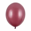 Metallisk Bordeaux Balloner "Maroon" 30 cm, 10 stk.