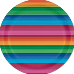 Mexi fiesta Paptallerkner, 18 cm