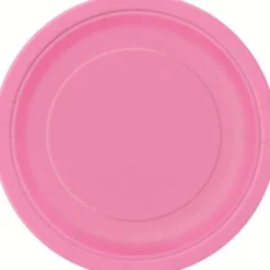 Middagstallerkener pink