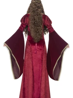 Middelalder Dronning Kostume