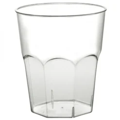 Miljøvenlige Kantede Vandglas 0.25L, 12 stk.