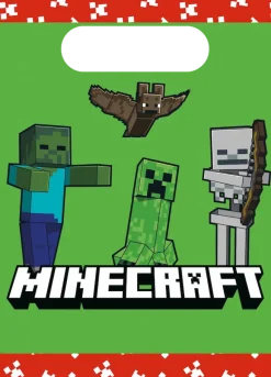 Minecraft Slikposer, 4 stk.