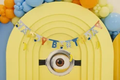 Minions Banner - "Happy birthday" (50 x 153 cm)