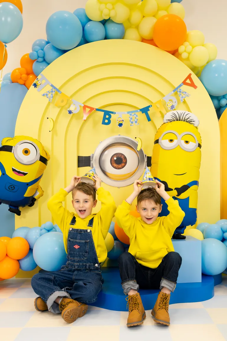 Minions Banner - "Happy birthday" (50 x 153 cm)