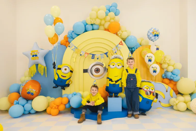 Minions Banner - "Happy birthday" (50 x 153 cm)