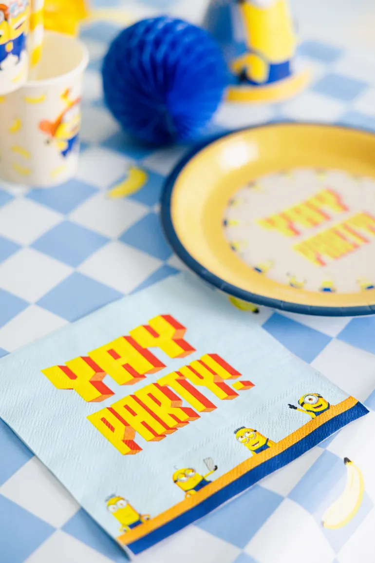 Minions Servietter - 20 stk. 33 x 33 cm