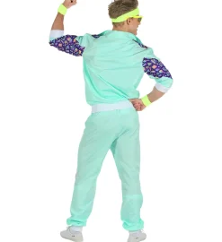 Mintgrønt Grafisk Tracksuit