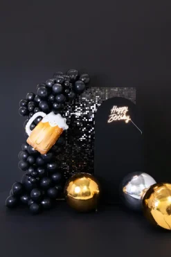 Mirror Ball Guld, 90 cm
