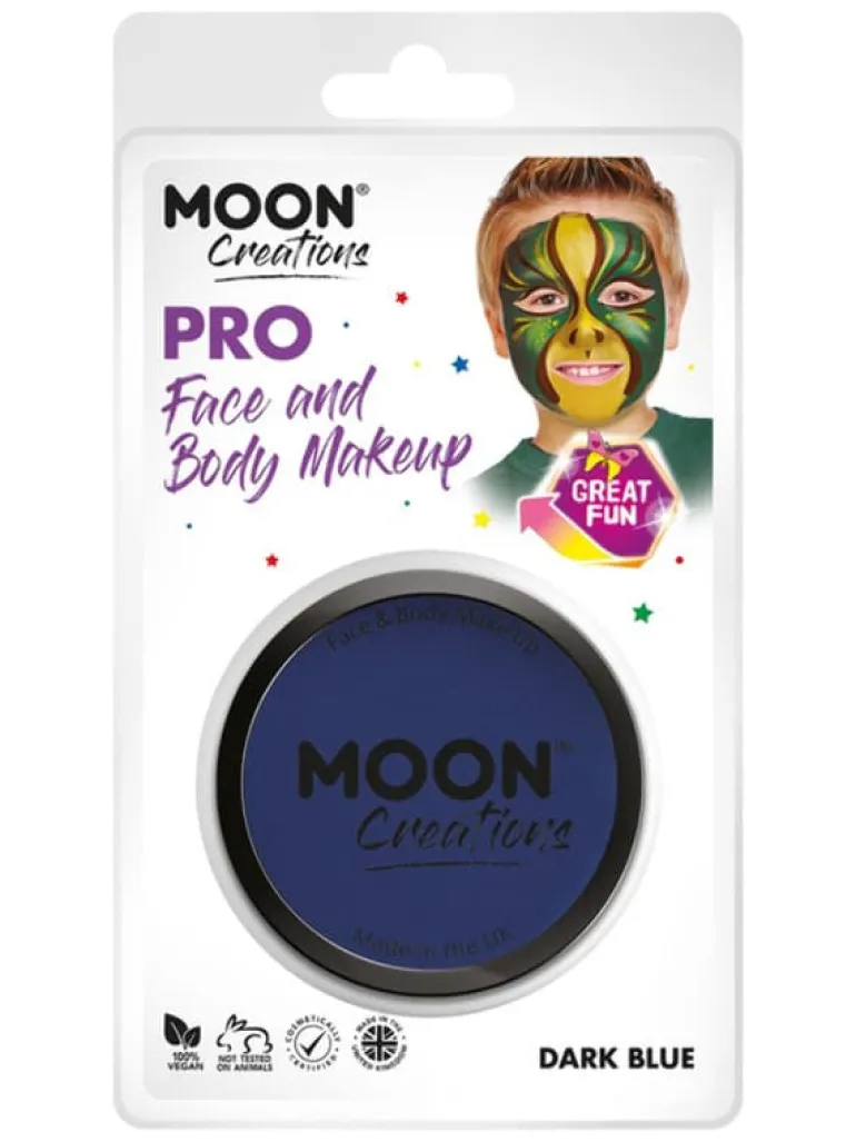 Mørkeblå Cake Ansigtsmaling - Vegan Make-up