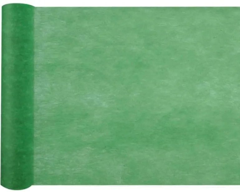 Mørkegrøn Filt Bordløber, 30 cm x 10 meter