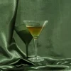 Mørkegrøn Satin Rulle "Bottle Green", 9 meter