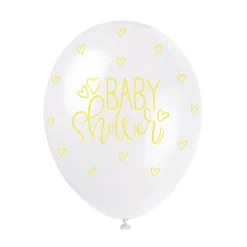 Multifarvet Babyshower Balloner (30cm.)