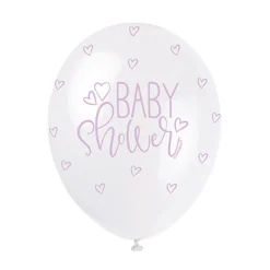 Multifarvet Babyshower Balloner (30cm.)
