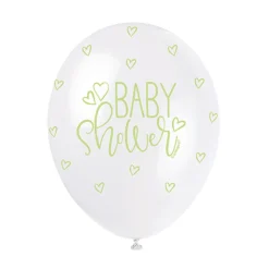 Multifarvet Babyshower Balloner (30cm.)