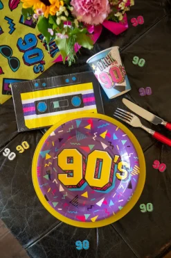 Multifarvet 90s Papkrus