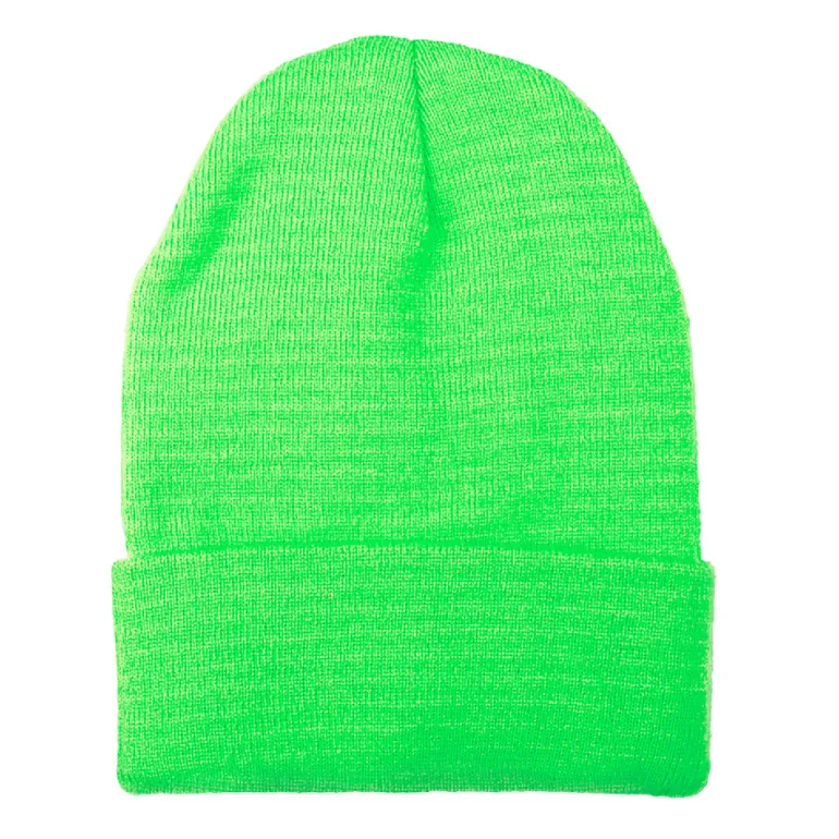 Neonfarvet Beanie Hue, Assorteret