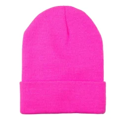 Neonfarvet Beanie Hue, Assorteret