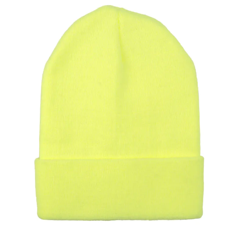 Neonfarvet Beanie Hue, Assorteret