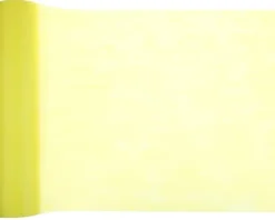 Neon Gul Filt Bordløber, 30 cm x 10 meter