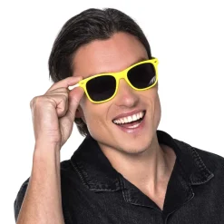 Neon Party briller - Gul