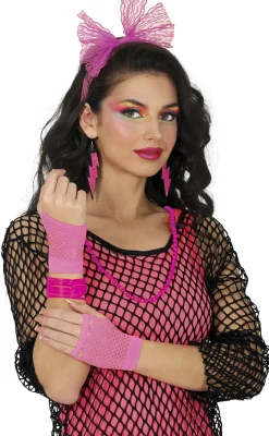 Neon Pink 80'er sæt