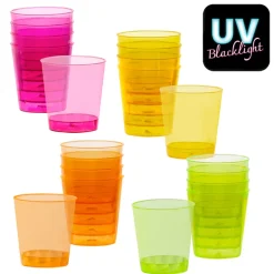 Neon Shotglas 20 stk