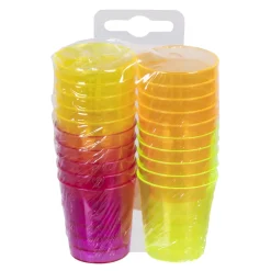 Neon Shotglas 20 stk
