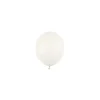 Off White Latexballon, 12 cm