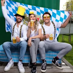 Oktoberfest Ølkrus, Plastik Maß Krus 14cm