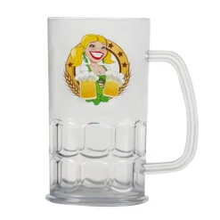 Oktoberfest Ølkrus, Plastik Maß Krus 14cm