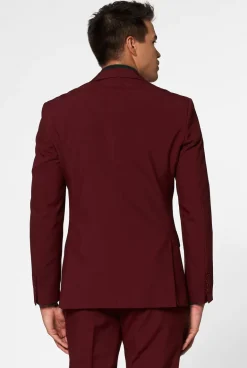 OppoSuits Blazing Burgundy - Bordeaux Jakkesæt