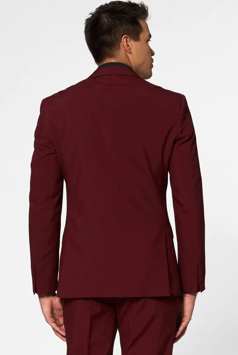 OppoSuits Blazing Burgundy - Bordeaux Jakkesæt