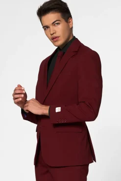 OppoSuits Blazing Burgundy - Bordeaux Jakkesæt