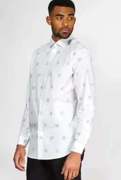 OppoSuits Juleskjorte - Jule Ikoner Skjorte